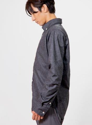 イージーライドシャツ ブラック Lサイズ PJ-25110 パワーエイジ