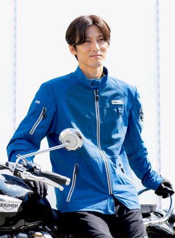 取寄 エアテックライダース ブルー Mサイズ PJ-25111 パワーエイジ