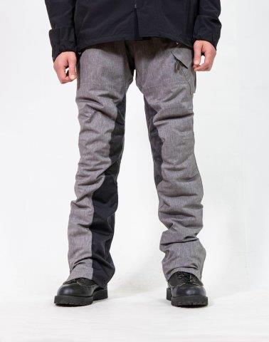 取寄 ウォータープルーフウォームパンツ グレー XXLサイズ PP-24232 パワーエイジ