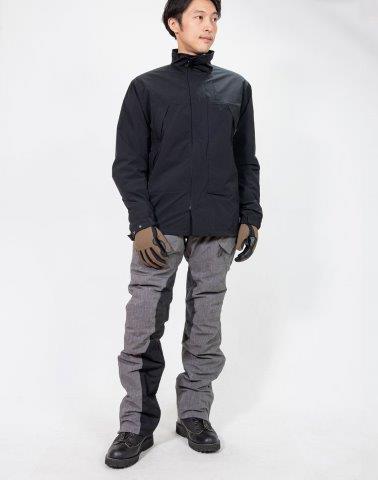 取寄 ウォータープルーフウォームパンツ グレー XXLサイズ PP-24232 パワーエイジ