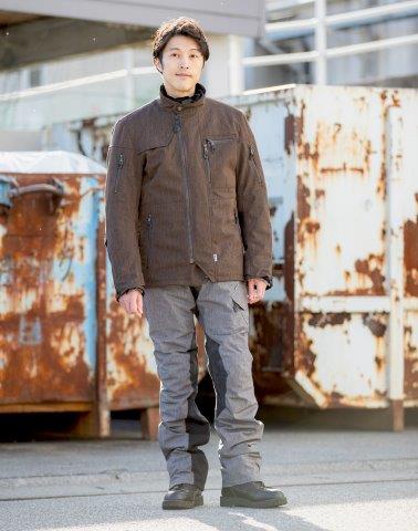 取寄 ウォータープルーフウォームパンツ グレー Mサイズ PP-24232 パワーエイジ