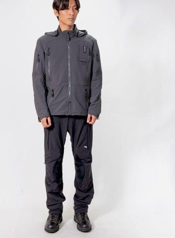 スムースライドパンツ オリーブ XXLサイズ PP-25131 パワーエイジ