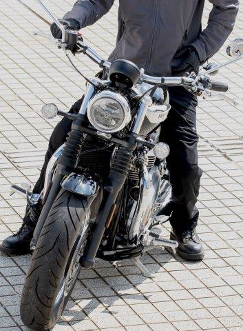 取寄 アーリーライダースパンツ ブラック XLサイズ PP-25132 パワーエイジ