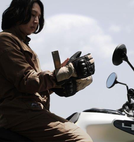 カーボンプロテクトグローブ オリーブ Lサイズ PWG0011Z パワーエイジ