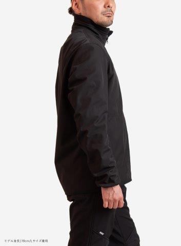 取寄 ウインドストップウォームインナージャケット(2026-2027秋冬モデル) ブラック XLサイズ PWI0004 パワーエイジ