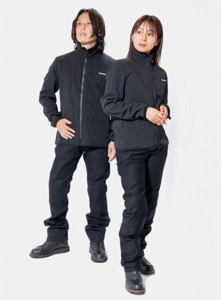 取寄 ウインドストップウォームインナージャケット ブラック XXLサイズ PWI0004Z パワーエイジ