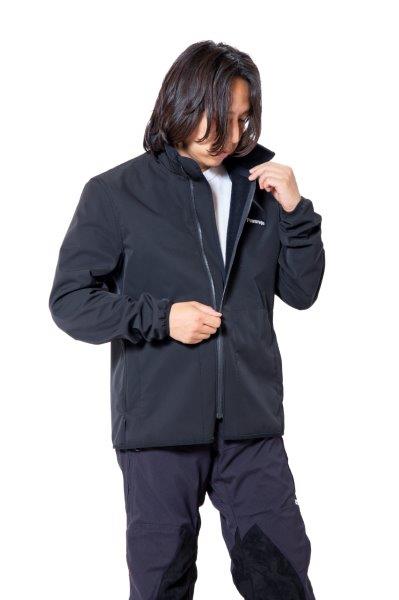 ウインドストップウォームインナージャケット ブラック XXLサイズ PWI0004Z パワーエイジ