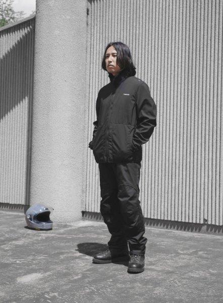 ウインドストップウォームインナージャケット ブラック XLサイズ PWI0004Z パワーエイジ