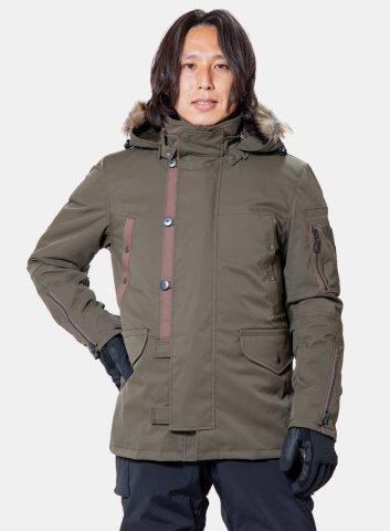 N-3Bライダース ストーングレー/ブラック Lサイズ PWJ0001Z パワーエイジ