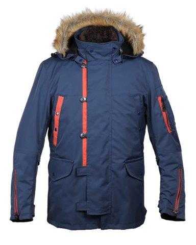 取寄 N-3Bライダース ミッドナイト/オレンジ Lサイズ PWJ0001Z パワーエイジ