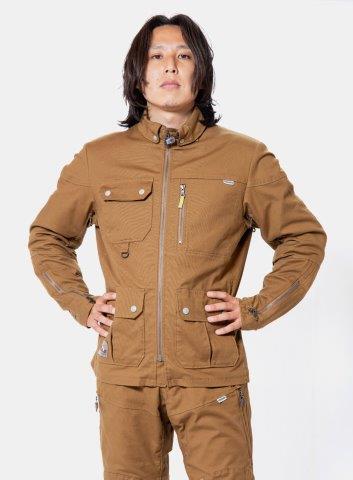 フィールドウインタージャケット キャメル Mサイズ PWJ0002Z パワーエイジ