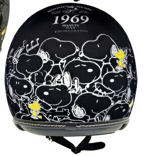 ジェットシールドヘルメット SNOOPY CARNIVAL ブラック 57-58cm SNJ-118 AXS