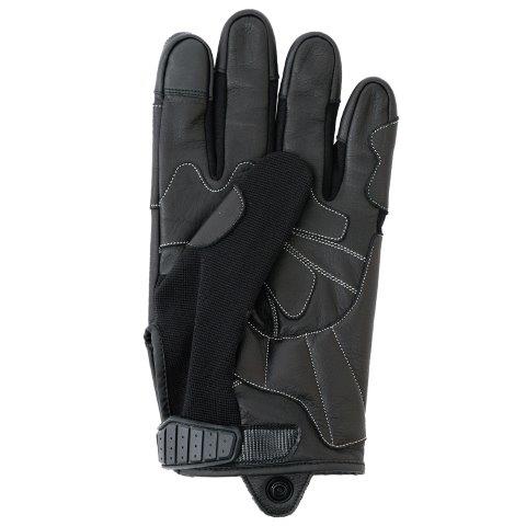 ライディングメッシュグローブ ブラック M RLG005S ルーキー
