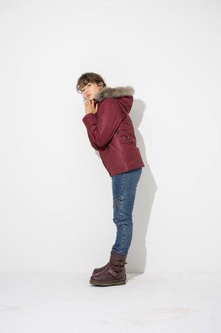 取寄 ミリタリーウィンタージャケット ブラック Sサイズ ROJ1001 ロッソスタイルラボ