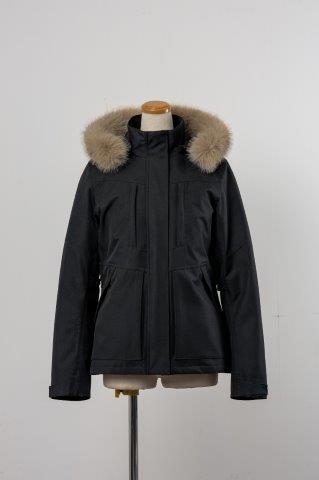 ミリタリーウィンタージャケット ブラック M+サイズ ROJ1001 ロッソスタイルラボ