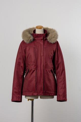 取寄 ミリタリーウィンタージャケット ボルドー M+サイズ ROJ1001 ロッソスタイルラボ