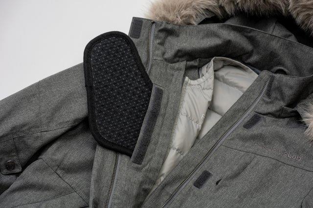 ミリタリーウィンタージャケット ブラック L+サイズ ROJ1001 ロッソスタイルラボ