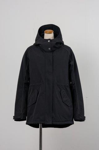 取寄 モッズコート ブラック Sサイズ ROJ1002 ロッソスタイルラボ