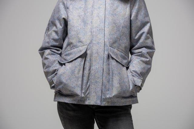 取寄 ミリタリーウィンタージャケット トップグレー LL+サイズ ROJ1004 ロッソスタイルラボ