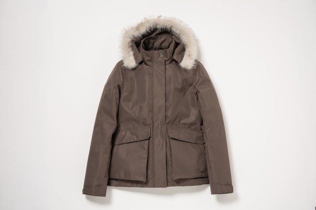 ミリタリーウィンタージャケット ブラウン Lサイズ ROJ1004 ロッソスタイルラボ