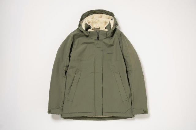 取寄 ボアウィンタージャケット カーキ L+サイズ ROJ1006 ロッソスタイルラボ