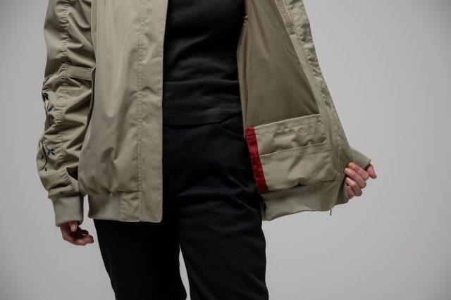 取寄 ライトミリタリージャケット ライトグレー Mサイズ ROJ1007 ロッソスタイルラボ