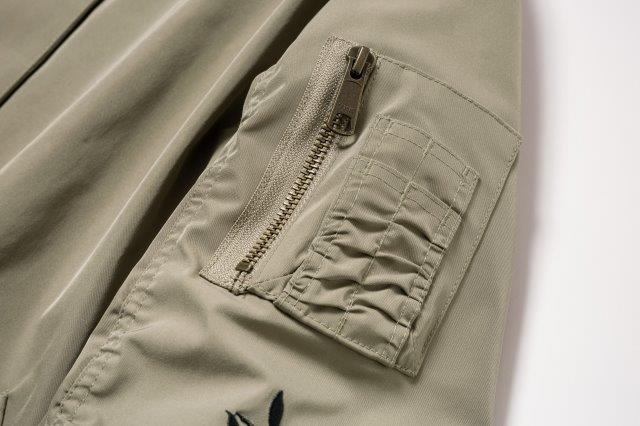 ライトミリタリージャケット カーキ Lサイズ ROJ1007 ロッソスタイルラボ