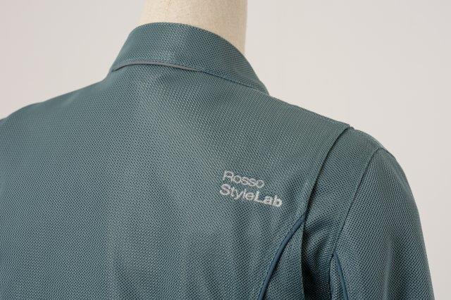 取寄 スタイルアップメッシュジャケット S.グレー L+サイズ ROJ125 ロッソスタイルラボ