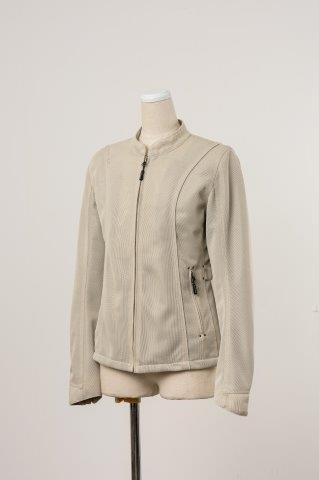 スタイルアップメッシュジャケット アイボリー LL+サイズ ROJ125 ロッソスタイルラボ