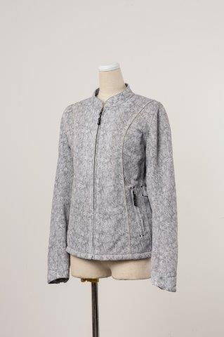 取寄 スタイルアップメッシュジャケット S.グレー M+サイズ ROJ125 ロッソスタイルラボ