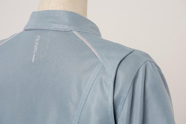 取寄 ライダースメッシュジャケット ライトグレー L+サイズ ROJ126 ロッソスタイルラボ