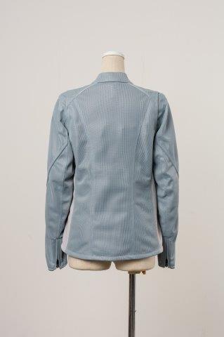 ライダースメッシュジャケット ブラック L+サイズ ROJ126 ロッソスタイルラボ