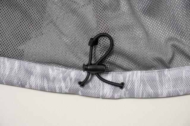 フードメッシュジャケット ライトグレー Lサイズ ROJ127 ロッソスタイルラボ