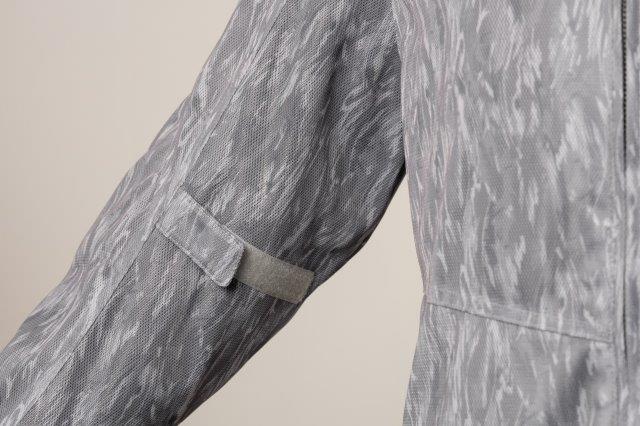 フードメッシュジャケット ペールグレー Lサイズ ROJ127 ロッソスタイルラボ