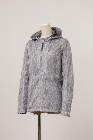 フードメッシュジャケット フェザーグレー Lサイズ ROJ127 ロッソスタイルラボ