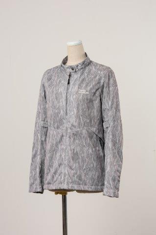 フードメッシュジャケット ペールグレー Lサイズ ROJ127 ロッソスタイルラボ