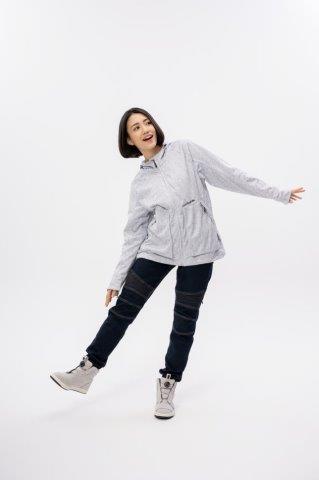 取寄 フーディーメッシュブルゾン I.イエロー Sサイズ ROJ128 ロッソスタイルラボ