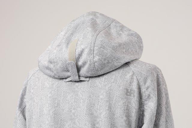 取寄 フーディーメッシュブルゾン I.グレー LL+サイズ ROJ128 ロッソスタイルラボ