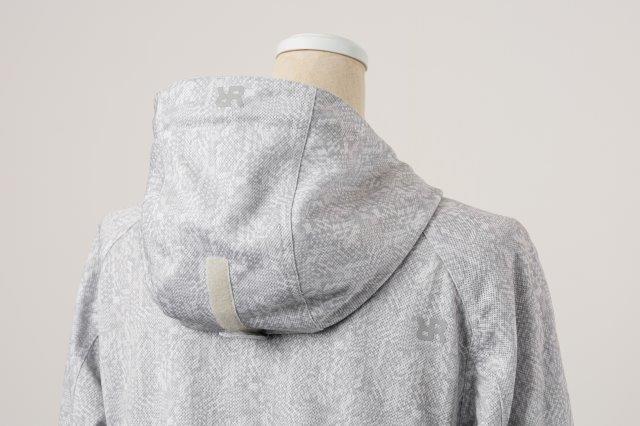 取寄 フーディーメッシュブルゾン I.グレー Lサイズ ROJ128 ロッソスタイルラボ