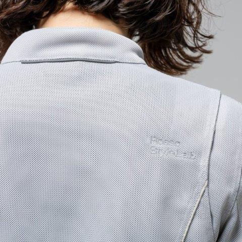 取寄 スタイルアップメッシュジャケット モーヴクレー/刺繍なし Sサイズ ROJ130 ロッソスタイルラボ