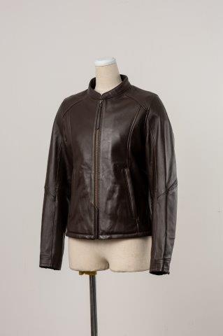 シングルレザージャケット ブラウン L+サイズ ROL17 ロッソスタイルラボ