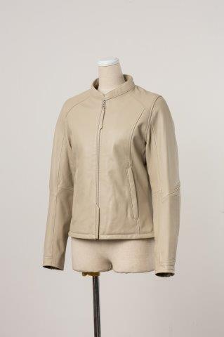 シングルレザージャケット アイボリー Mサイズ ROL17 ロッソスタイルラボ