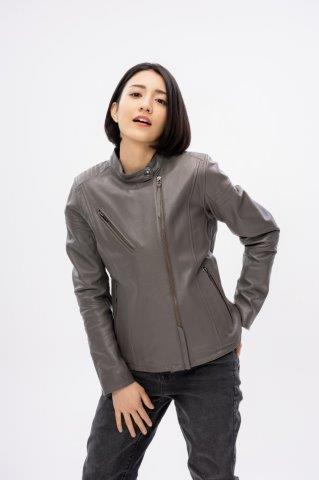 セミダブルレザージャケット グレージュ Lサイズ ROL18 ロッソスタイルラボ