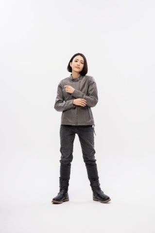 取寄 セミダブルレザージャケット グレージュ Lサイズ ROL18 ロッソスタイルラボ