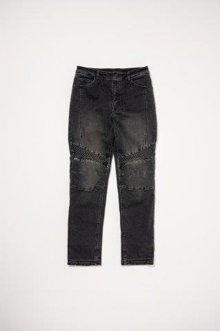 ウォームストレッチパンツ ブラックデニム Sサイズ ROP72 ロッソスタイルラボ