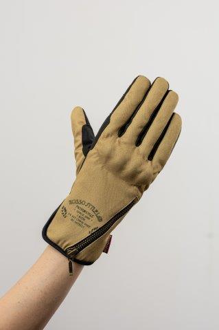 プロテクトミリタリーウィンターグローブ ベージュ Sサイズ RSG361 ロッソスタイルラボ