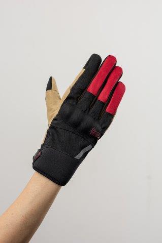プロテクトライトウィンターグローブ ブラック/レッド XSサイズ RSG363 ロッソスタイルラボ