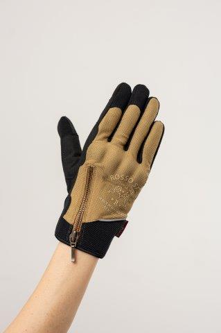 取寄 プロテクトミリタリーメッシュグローブ ベージュ Sサイズ RSG364 ロッソスタイルラボ