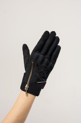 プロテクトミリタリーメッシュグローブ ブラック Sサイズ RSG364 ロッソスタイルラボ