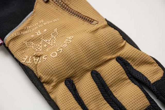 プロテクトミリタリーメッシュグローブ ブラック Mサイズ RSG364 ロッソスタイルラボ